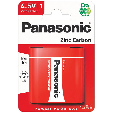 Panasonic Zinc-Carbon 3R12 4.5V baterija 1 vnt.