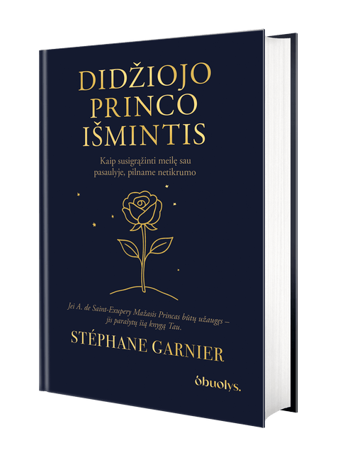 DIDŽIOJO PRINCO IŠMINTIS: kaip susigrąžinti meilę sau pasaulyje, pilname netikrumo