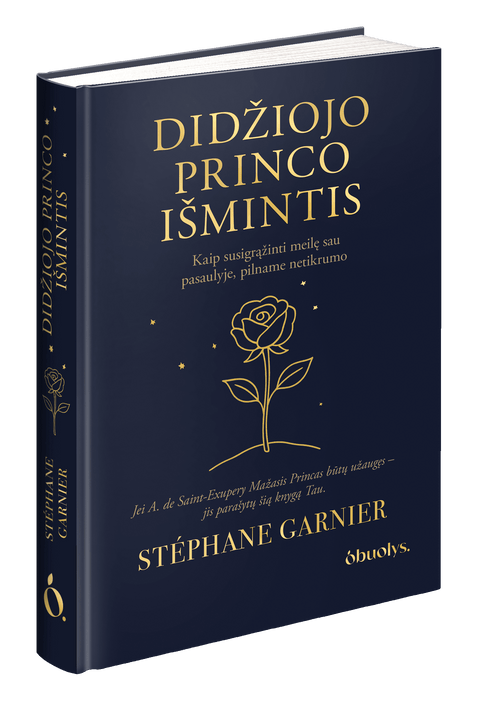 DIDŽIOJO PRINCO IŠMINTIS: kaip susigrąžinti meilę sau pasaulyje, pilname netikrumo