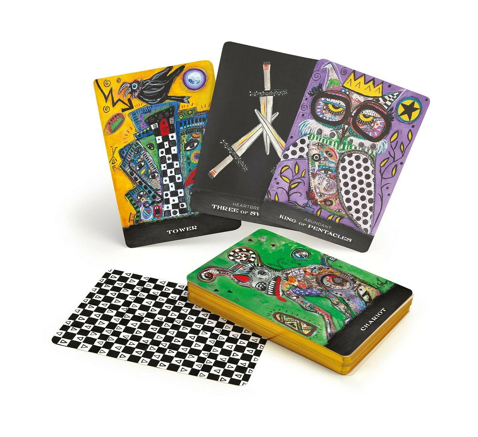 Outsider Art Tarot kortos Schiffer Publishing
