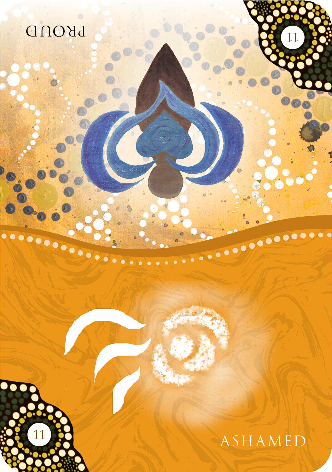 Aboriginal Ancestral Wisdom Oracle kortos Rockpool Publishing