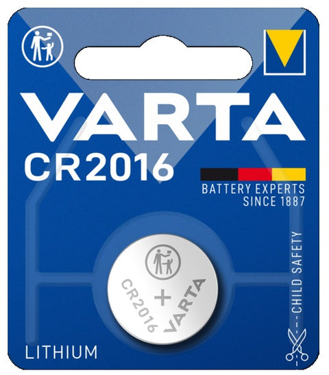 Varta CR2016 (6016) monetinė ličio baterija 1 vnt.