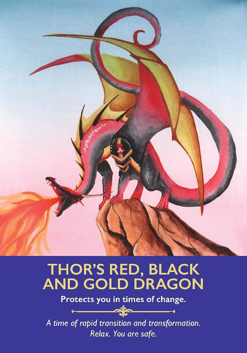 Dragon Oracle kortos Hay House