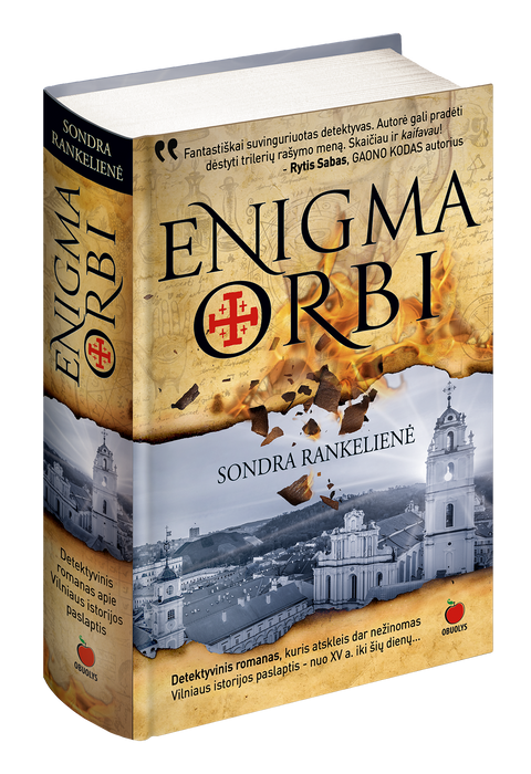 DIDYSIS ENIGMA RINKINYS: lietuviško istorinio detektyvo šedevras – visos 4 Sondros Rankelienės knygos