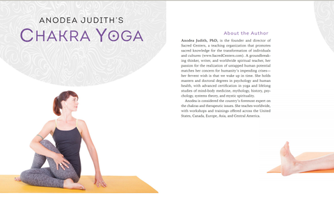 Anodea Judith's Chakra Yoga knyga Llewellyn