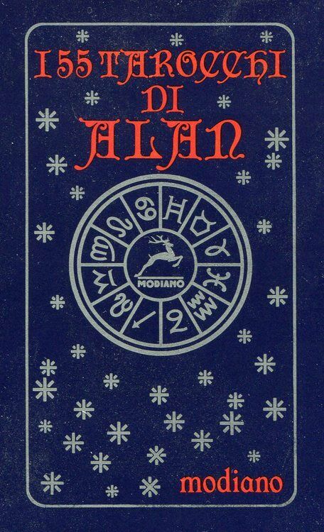 Modiano I 55 Tarocchi Di Alan Taro kortos