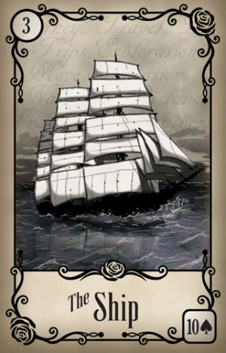 Under The Roses Lenormand kortos US Games Systems