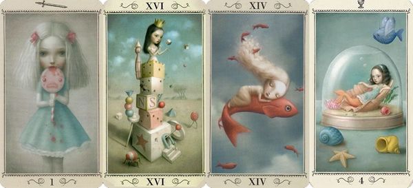 Nicoletta Ceccoli Mini Taro Kortos Lo Scarabeo