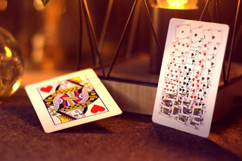 Bicycle 4 Index kortų kaladė (raudona)