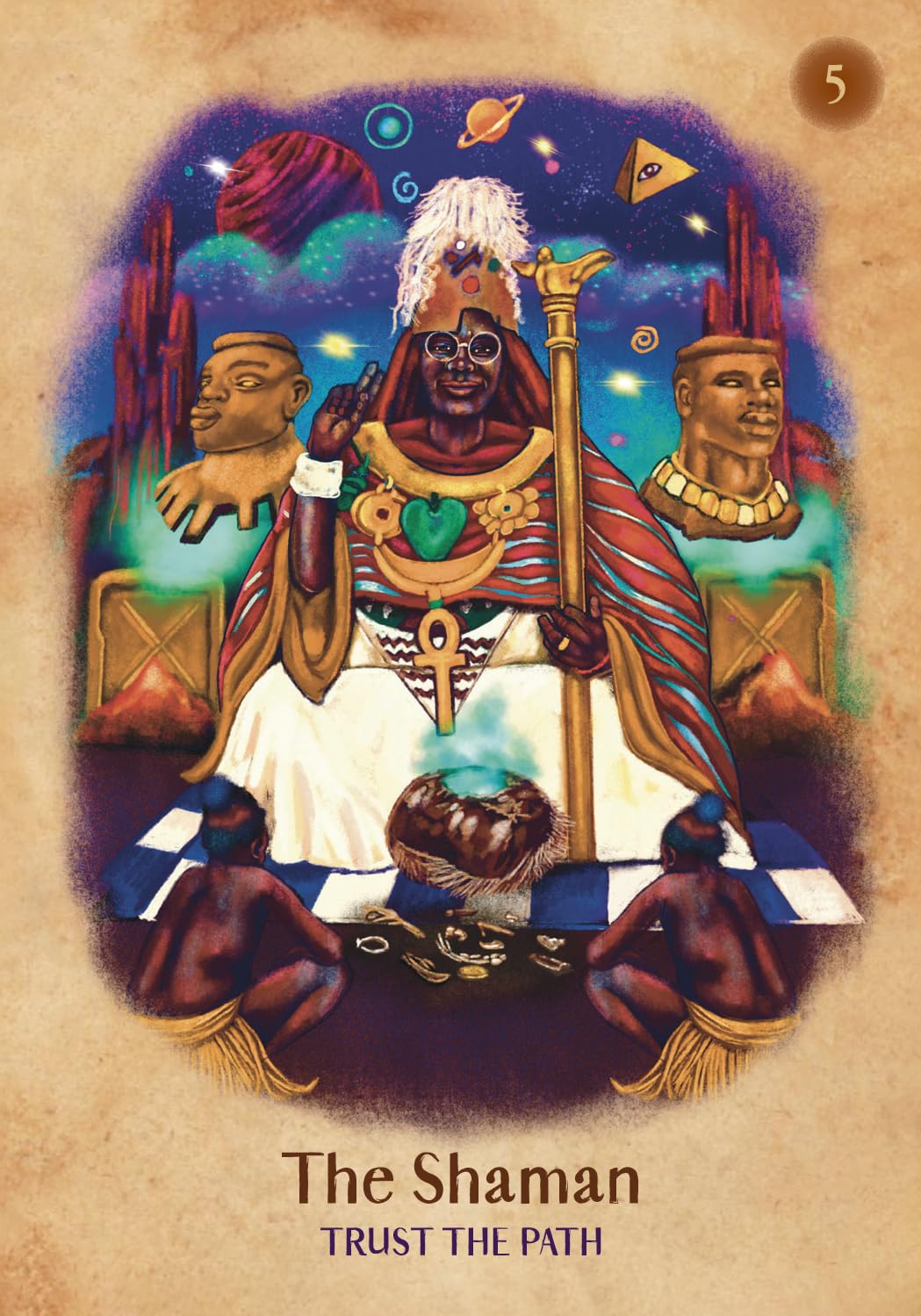 Secrets of the Ancestors Oracle kortos Hay House
