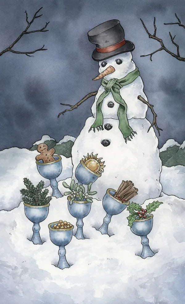 Yuletide Tarot kortos Llewellyn