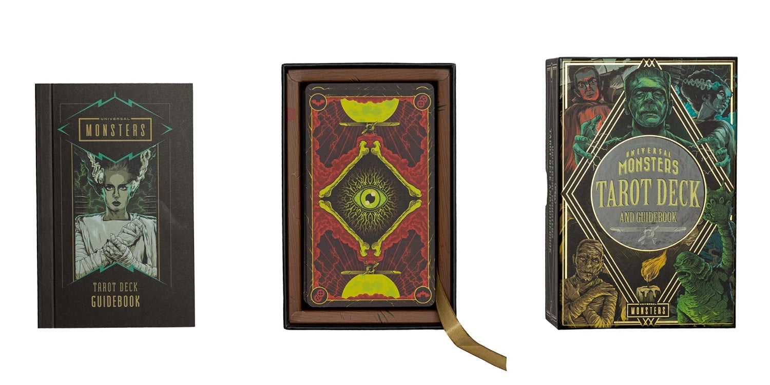Universal Monsters Taro kortos ir vadovas Insight Editions