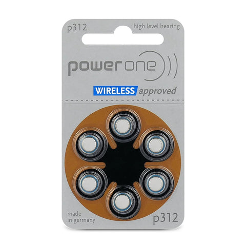 VARTA Power One 312 baterijos klausos aparatams 6 vnt.