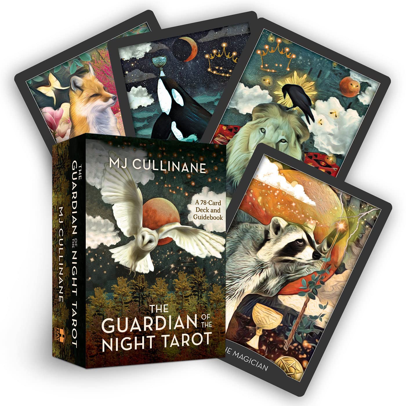 Guardian Of The Night Tarot kortos Hay House