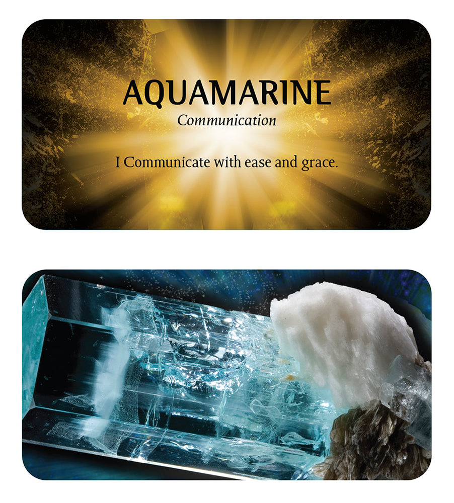 CRYSTAL WISDOM INSPIRATION CARDS: afirmacijų kortos su kristalų galia ir meile iš gamtos