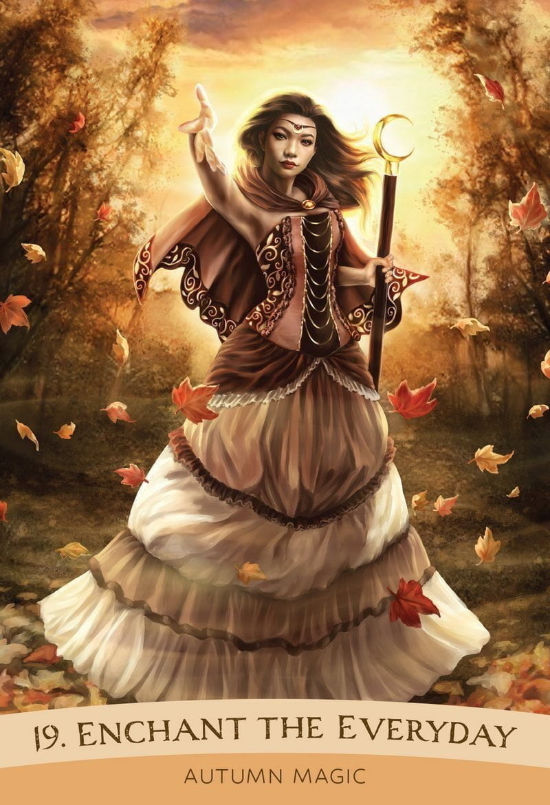 Practical Magic Oracle kortos Blue Angel