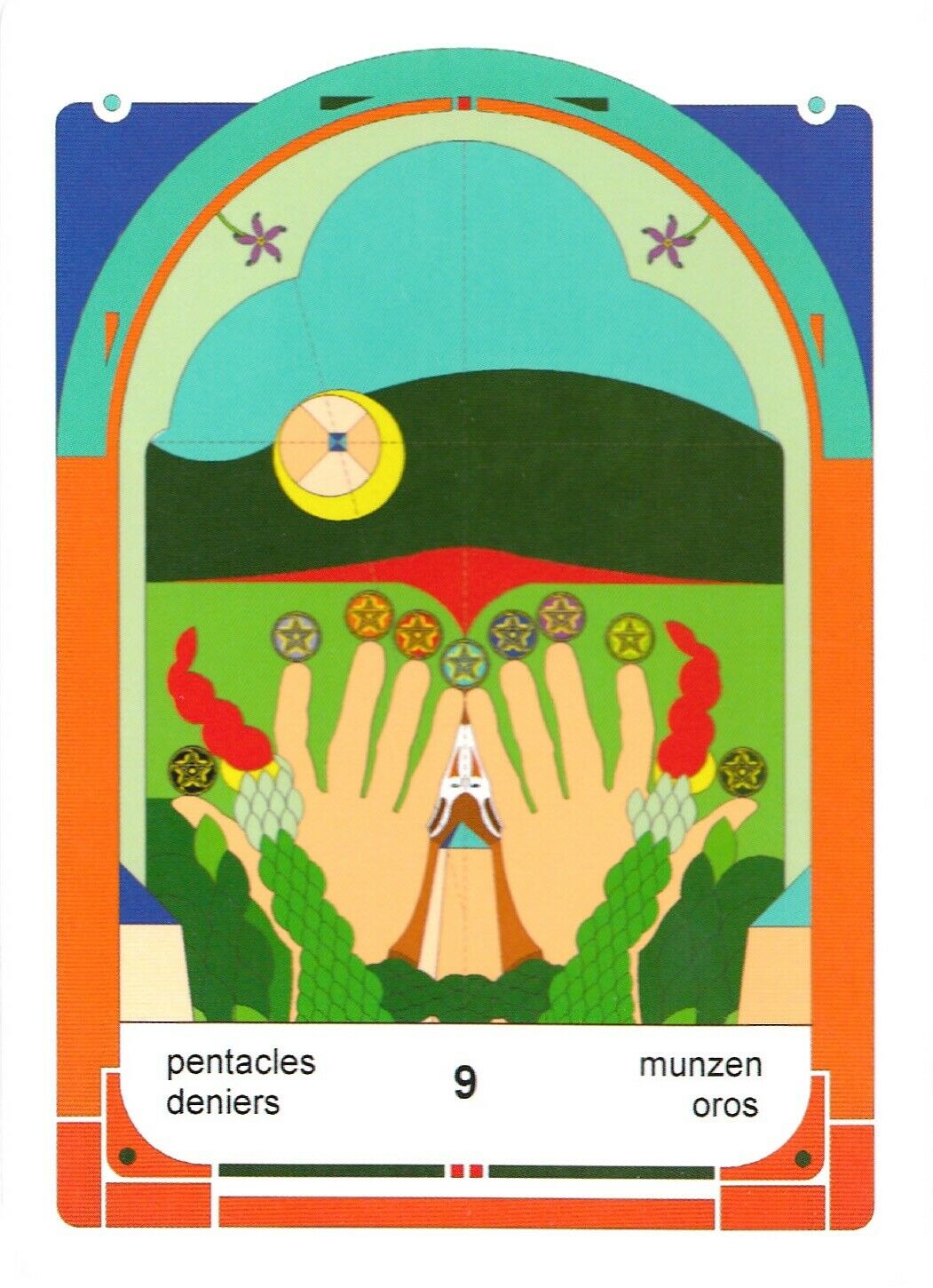 Tarot in the Land of Mystereum kortos Schiffer Publishing
