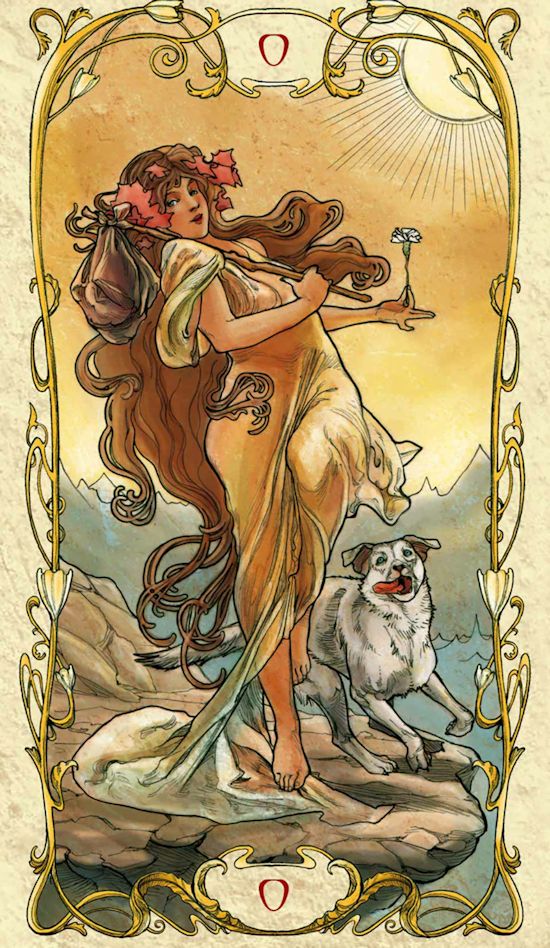 Mucha Tarot Kortos Lo Scarabeo