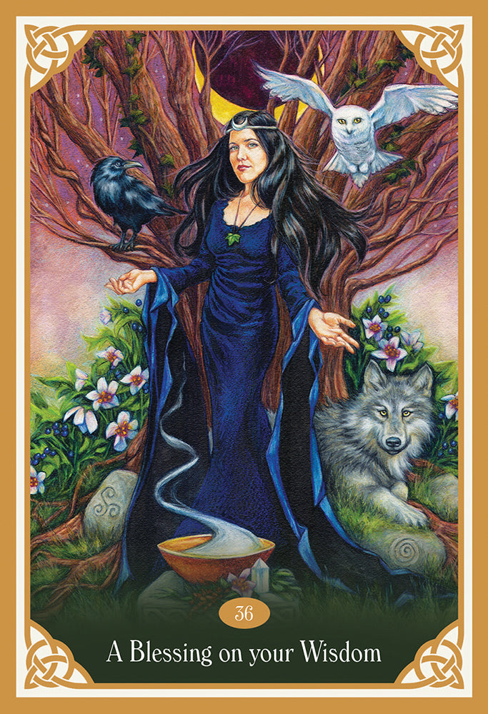Blessed Be Taro Kortos Blue Angel