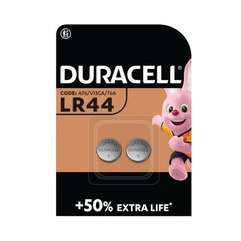 Duracell LR44/ A76/ V13GA šarminės baterijos 2 vnt.