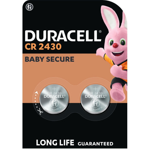 Duracell CR2430 3V Ličio baterijos 2 vnt.