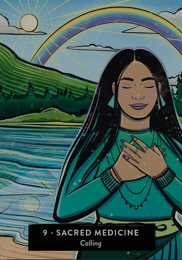 The Sacred Medicine Oracle kortos Hay House