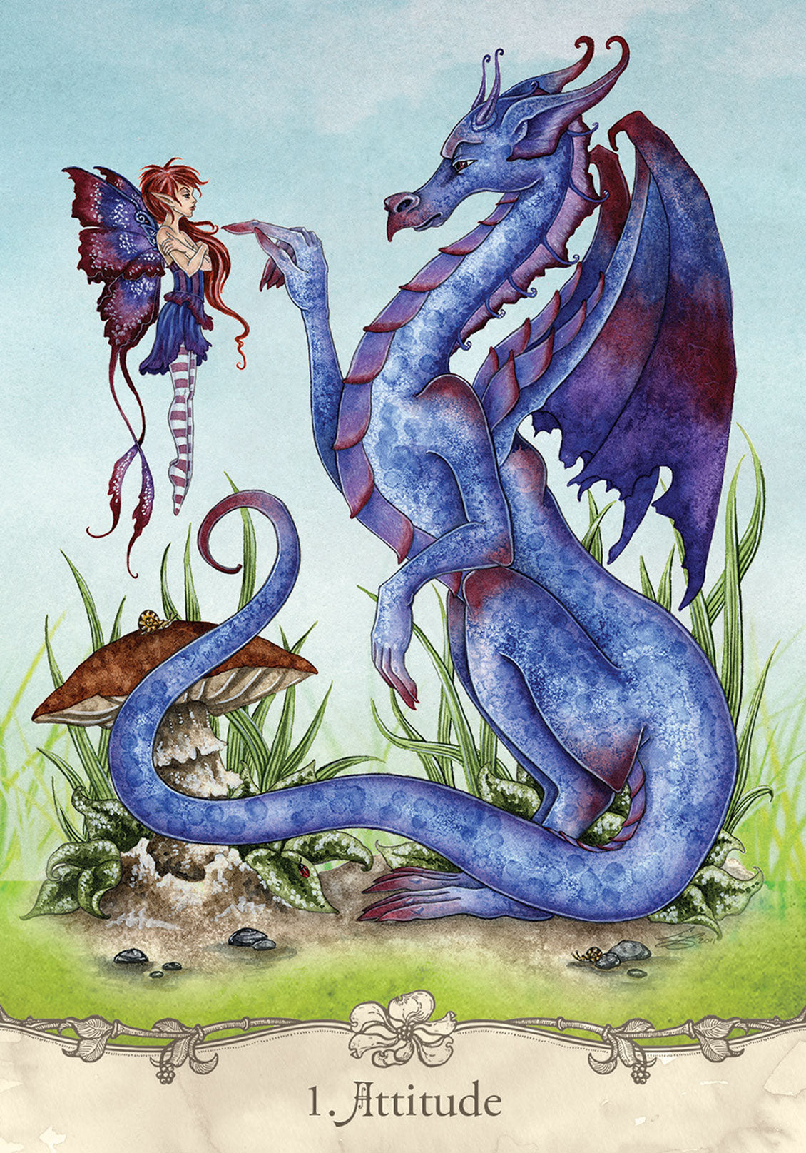 Fairy Wisdom Oracle kortos ir knyga US Games Systems
