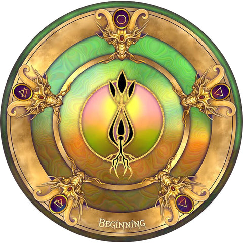 Dracones Loqui kortos Blue Angel