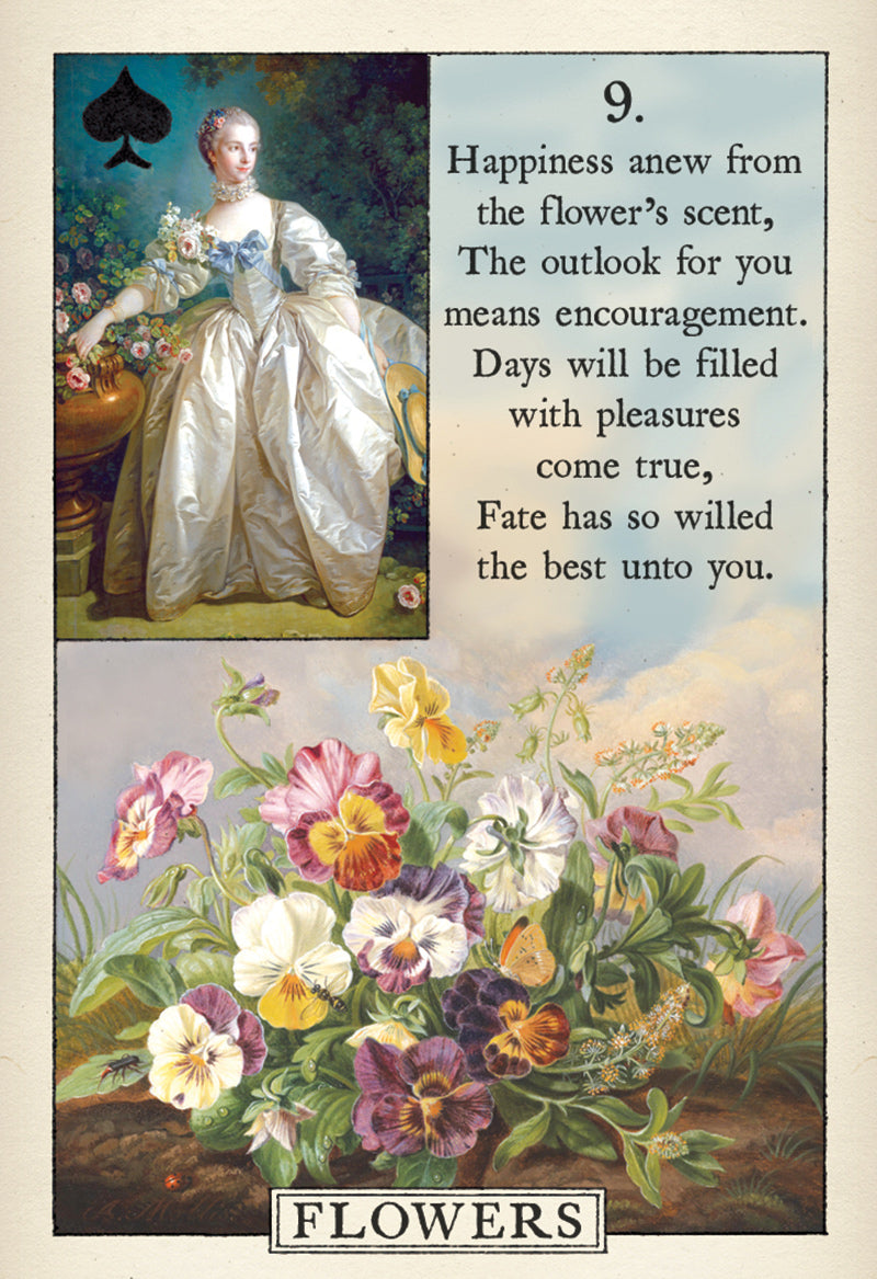 Blue Bird Lenormand kortos US Games Systems