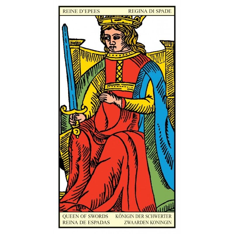 Tarot Of Marseille kortos Lo Scarabeo