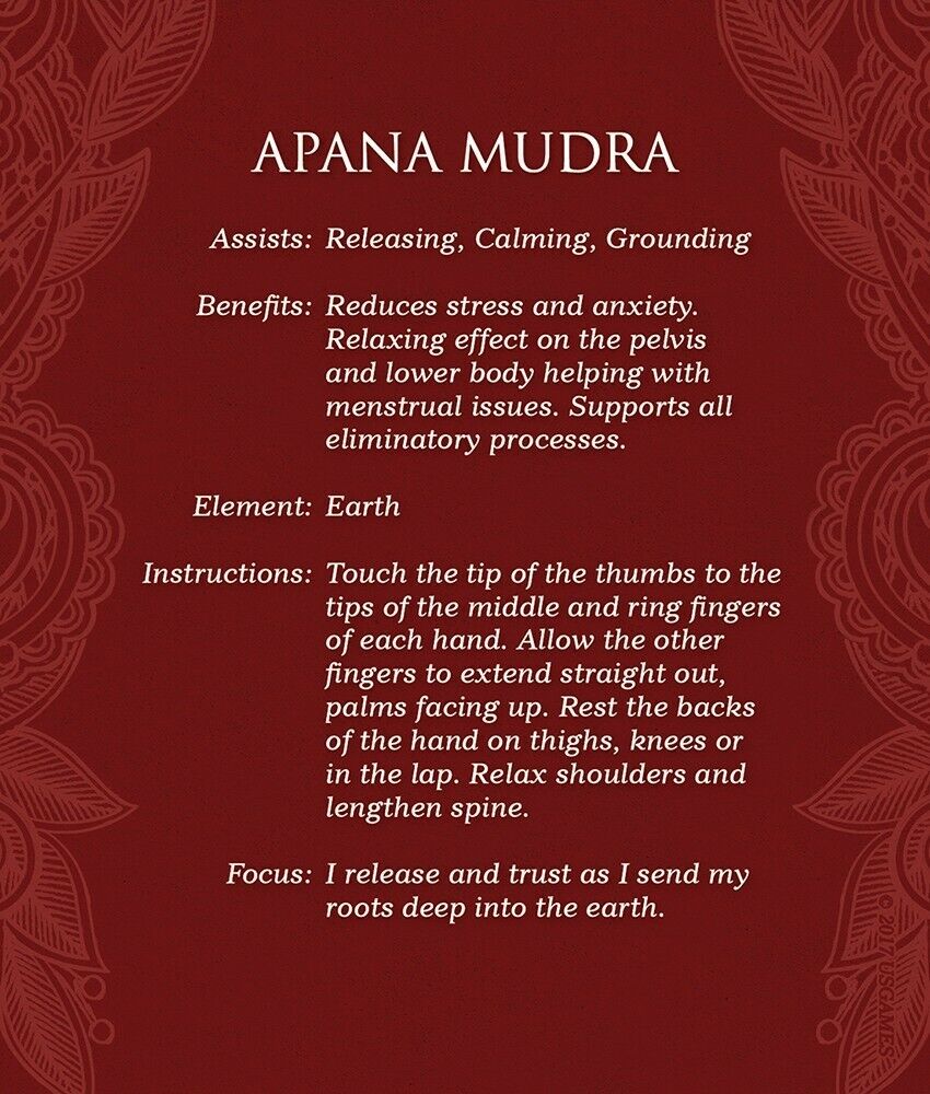 Mudras: For Awakening The Five Elements kortos US Games Systems
