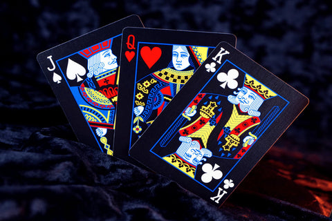 Bicycle Rider Back Reverse kortos (mėlynos ir juodos sp.)