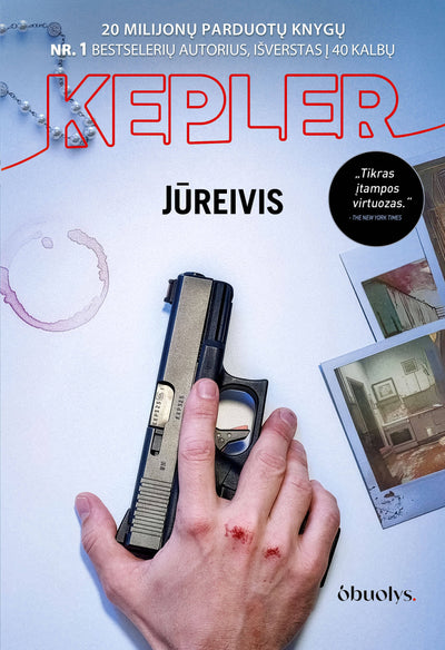 Jūreivis: nauja Lars Kepler knyga!