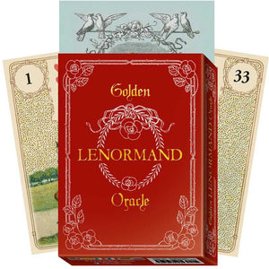 Golden Lenormand oracle kortos Lo Scarabeo