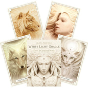 WHITE LIGHT ORACLE: dieviškosios orakulo kortos tavo vidinei šviesai ir dvasinei kelionei