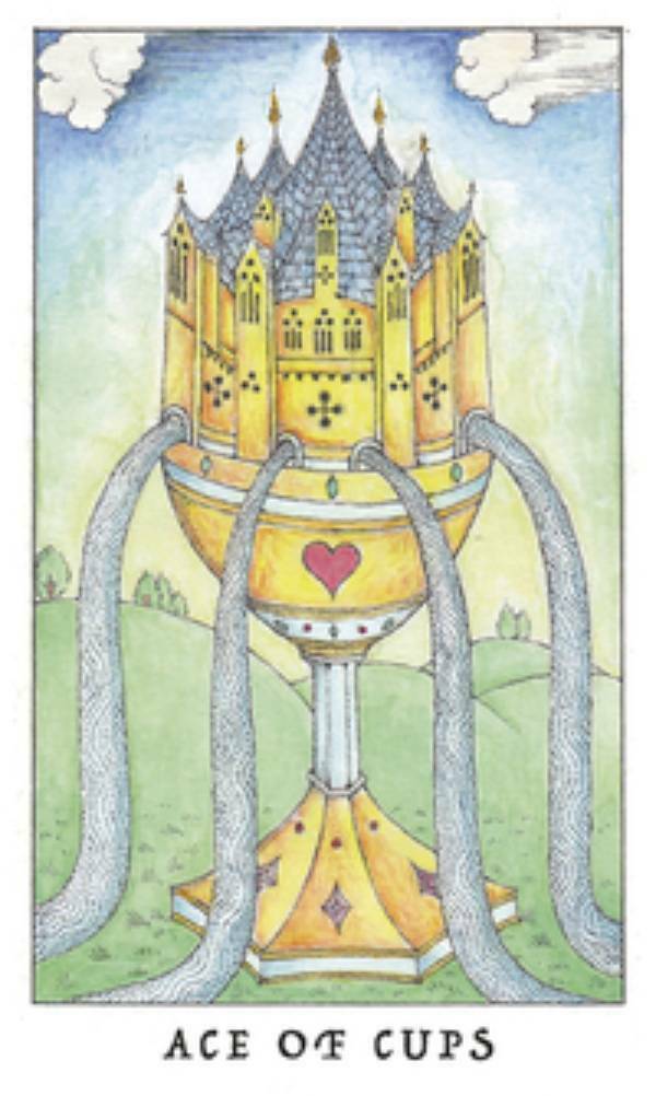 Rose Tarot kortos Llewellyn