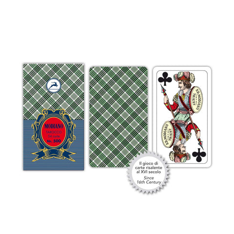 Tarocco Nr 500 Taro kortos Modiano