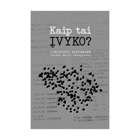 KAIP TAI ĮVYKO? (Knyga su defektais)