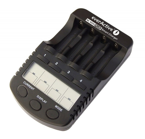 everActive NC-1000 Plus Baterijų įkroviklis