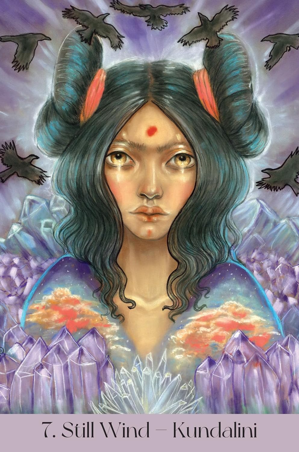 Maidens of the Wheel Oracle kortos Blue Angel