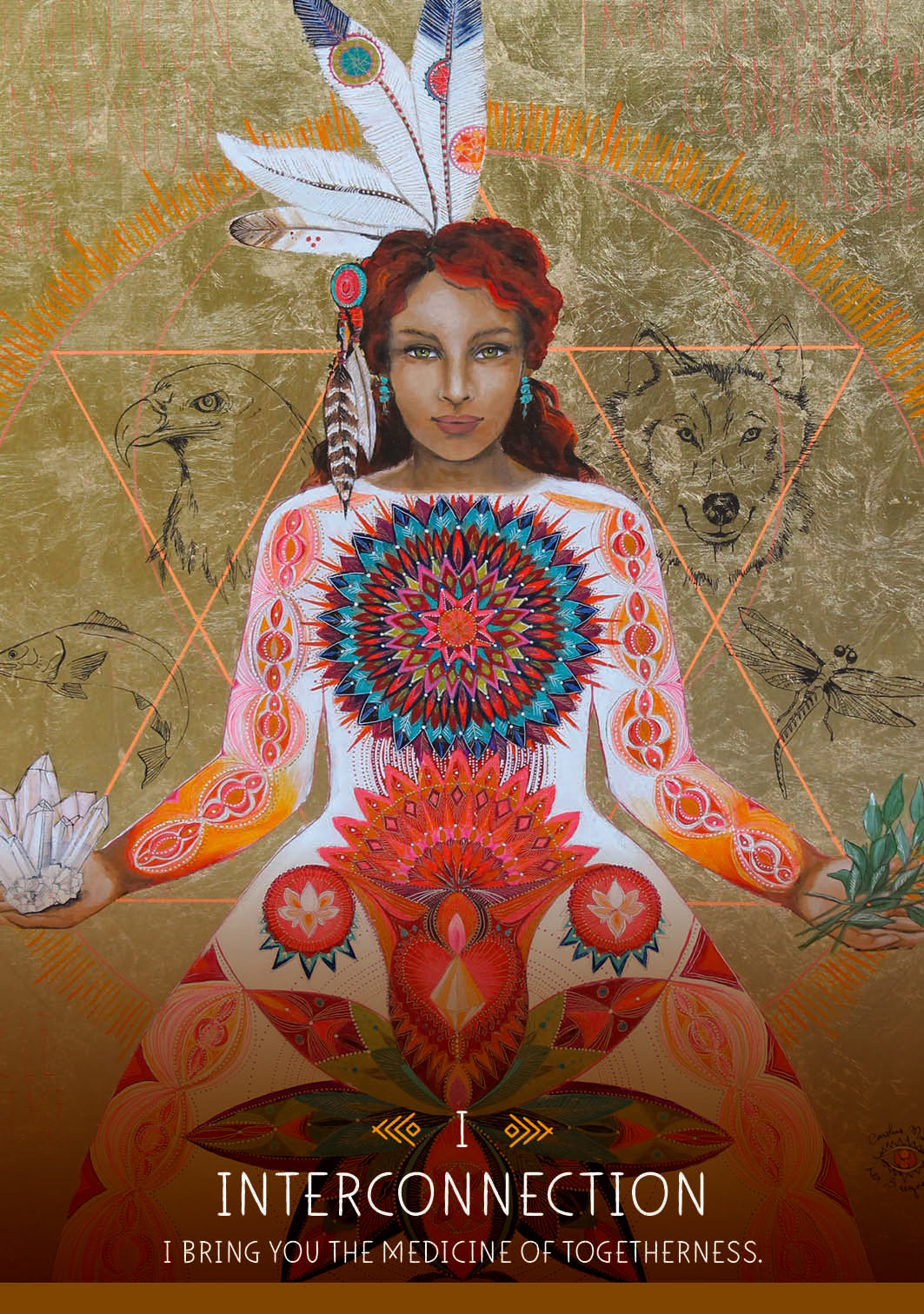 The Medicine Woman Oracle kortos Rockpool