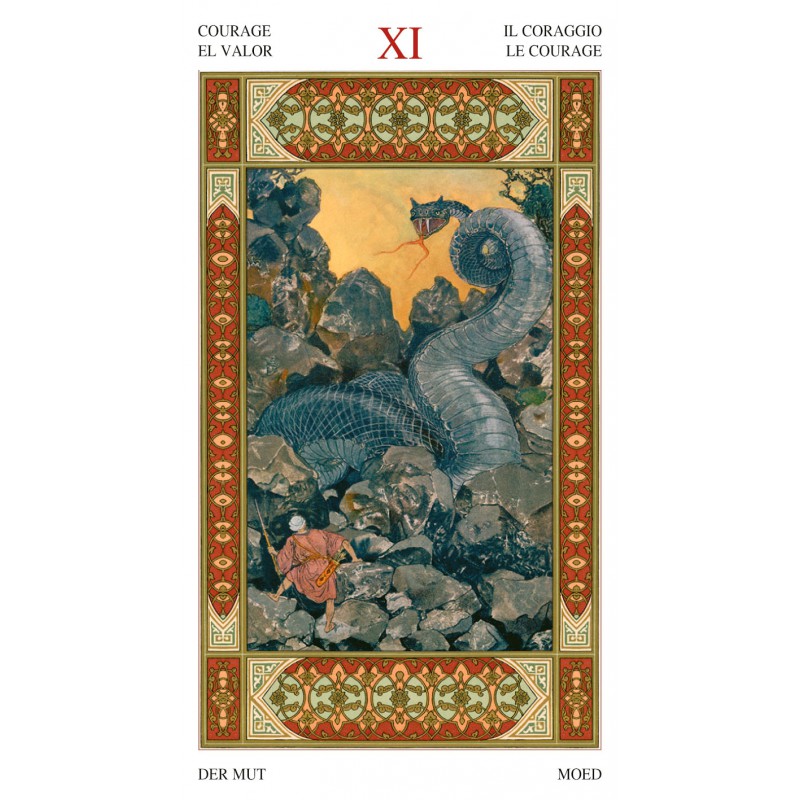 Tarot Of The Thousand And One Nights kortos Lo Scarabeo