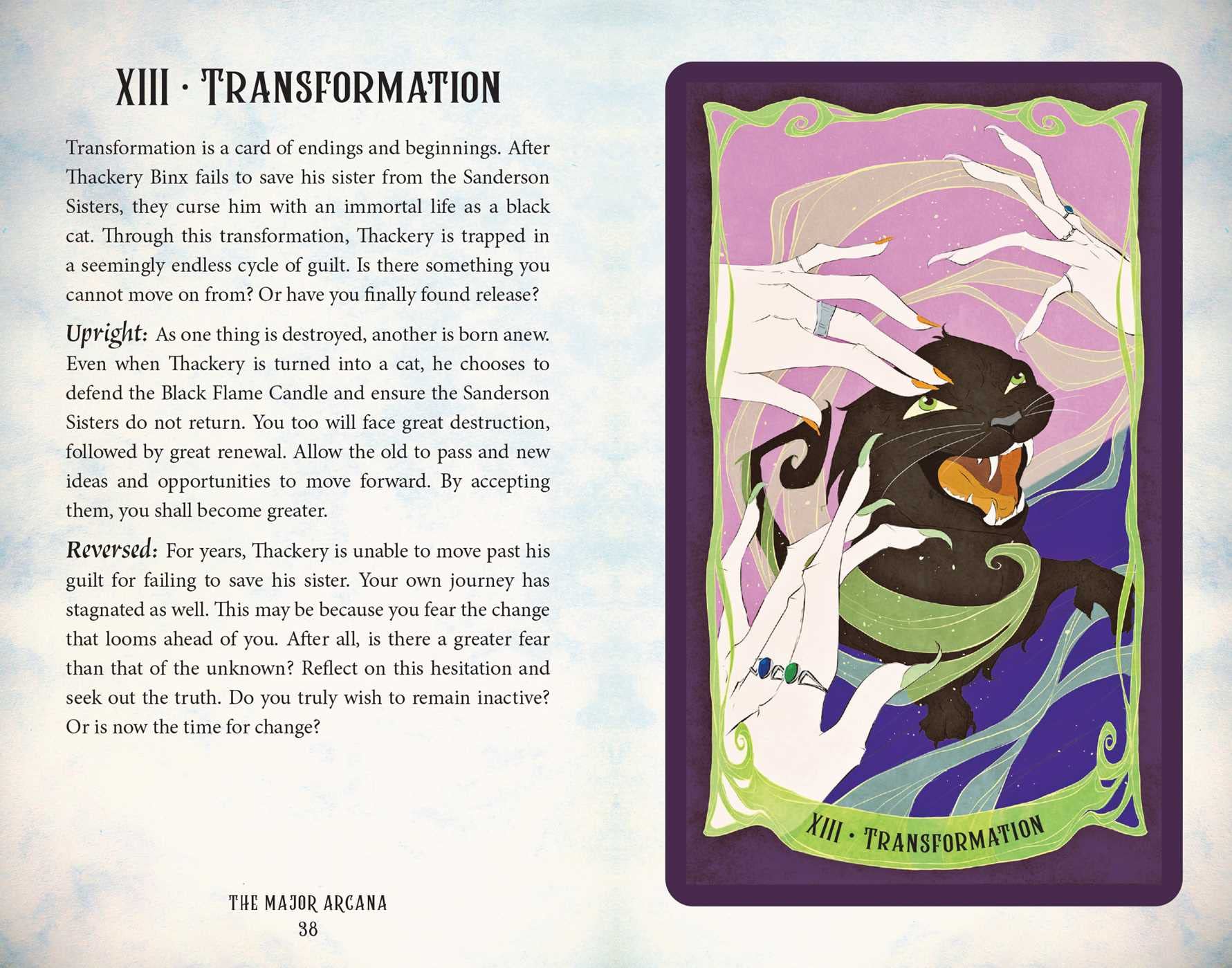 Hocus Pocus Taro kortos Insight Editions