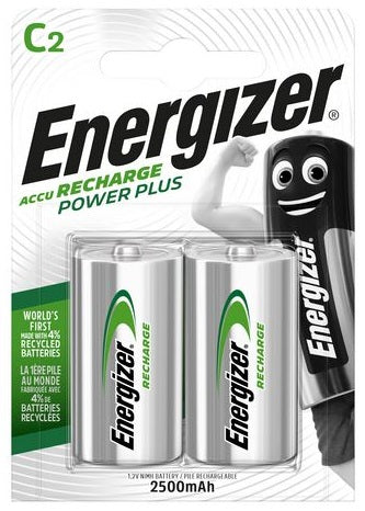 Energizer HR14 C Power Plus 2500 baterijos, 2 vnt.