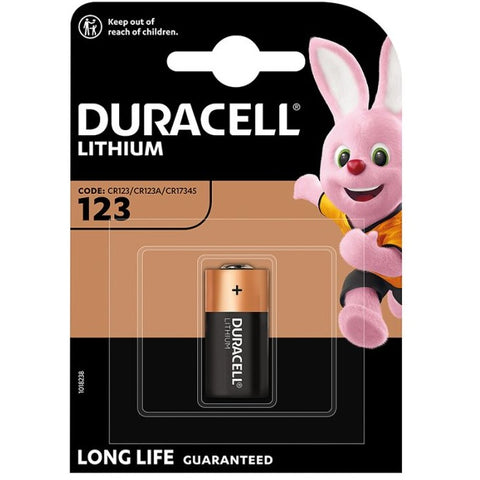 Duracell CR123 ličio baterija 1 vnt.