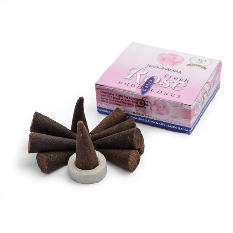 Fresh Rose kūginiai smilkalai Satya