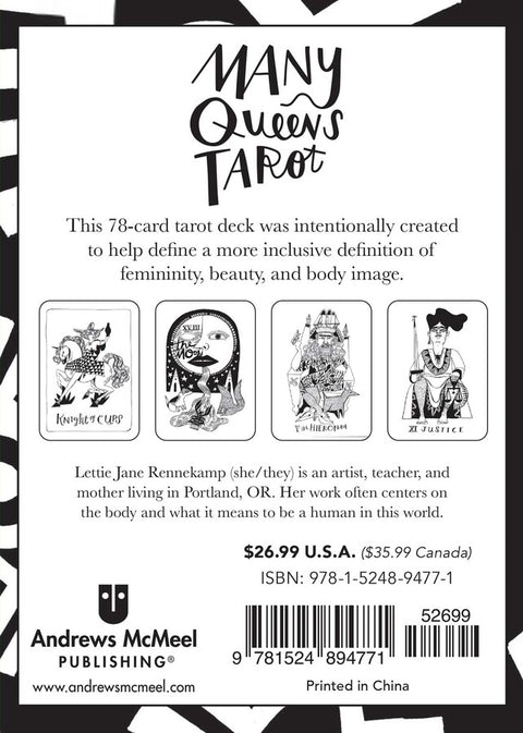 Many Queens Taro kortos Andrews McMeel Publishing