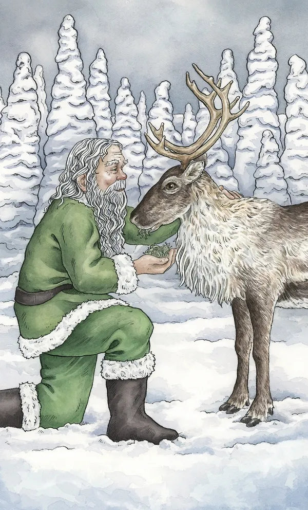Yuletide Tarot kortos Llewellyn