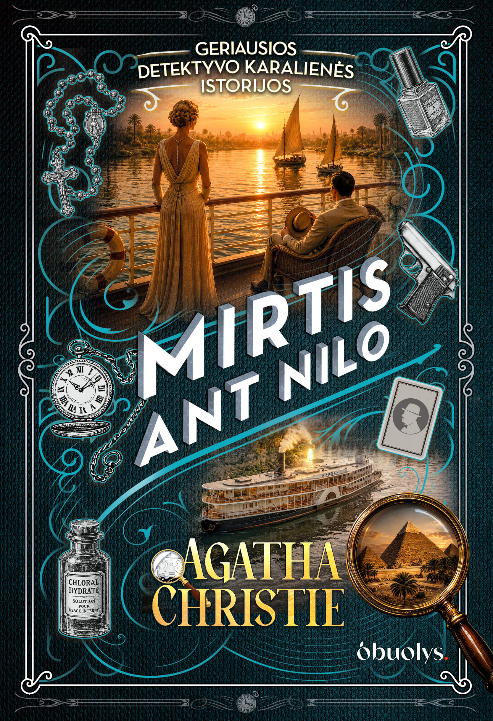 Mirtis ant Nilo: saulė, Nilas ir šūvis tamsoje – legendinė Erkiulio Puaro byla