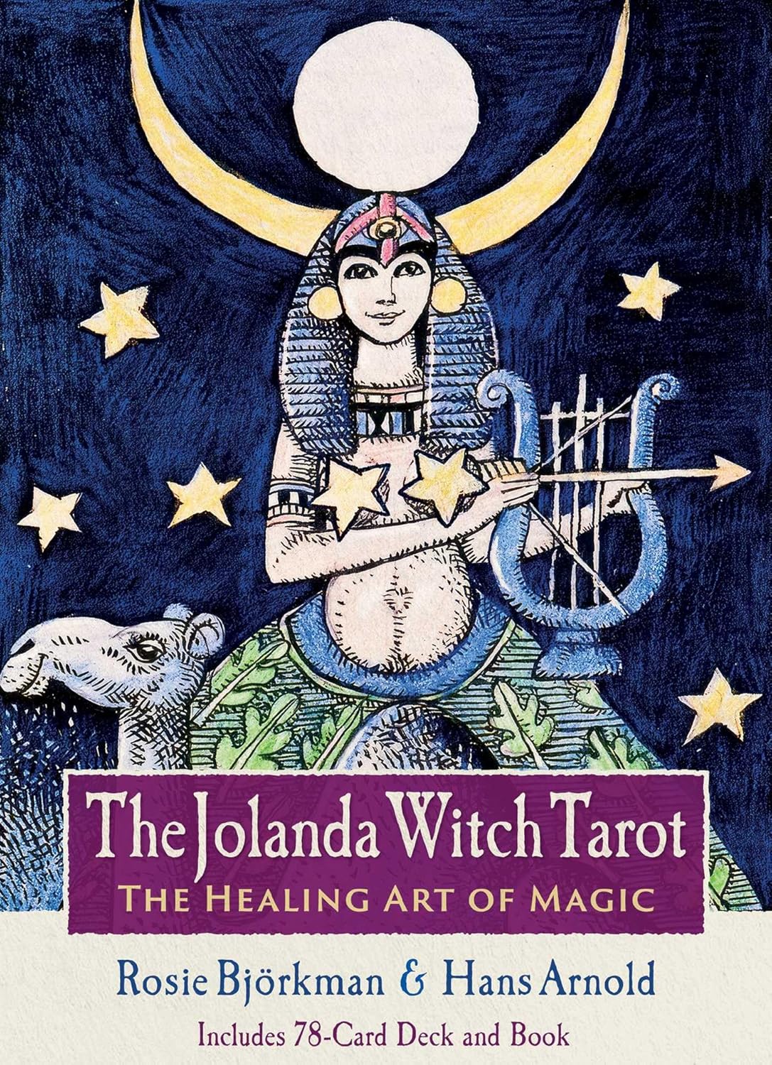 The Jolanda Witch Taro kortos Findhorn Press